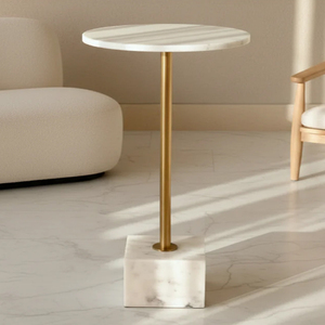 Blossom Drink <b>Table</b> <b>Gold</b> Metal Drink <b>Table</b> Modern Minimal Drink <b>Table</b> Premium Designer Cocktail Stand Hot Selling Drink <b>Table</b> - Product Image 4