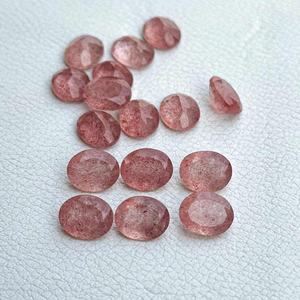 หินควอตซ์สีแดงธรรมชาติขนาด4มม. 6มม. 8มม. 10มม. ผู้ผลิตอัญมณี - Product Image 4