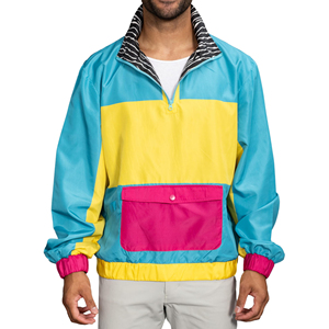 Chaqueta Cortavientos Personalizada para Hombre, Chaqueta Impermeable para Senderismo, Camping y Trekking con Puños Ajustables y Bolsillos - Product Image 1