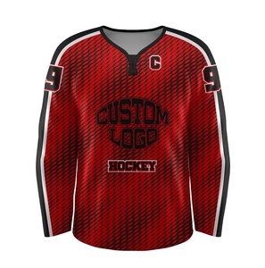 Maillot de hockey sur glace de vente chaude meilleur maillot de hockey sur glace de qualité fabriqué avec le meilleur matériel vêtements de sport maillot de hockey sur glace - Product Image 1
