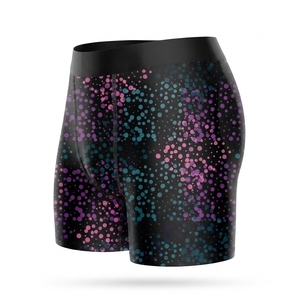 Caleçons Boxers de Compression Personnalisés pour Hommes en Gros – Taille Mi-Haute en Toile avec Cordon de Serrage, Respirants, Séchage Rapide, 100% Polyester 140g - Product Image 3
