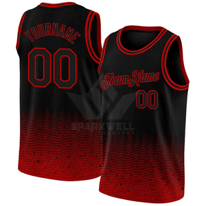 Maillot de basket-ball personnalisé avec impression par sublimation, design dégradé gris, pour adultes, unisexe, respirant, en polyester, uniforme d'équipe - Product Image 4