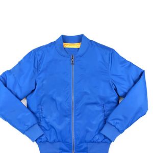 Blouson Bomber Imperméable et Coupe-Vent Bleu Royal Sigma Gamma Rho SGRho avec Broderie du Blason, Style Universitaire Greek Life, Fermeture Avant Printemps - Product Image 1