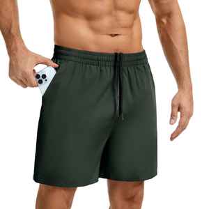 Shorts pour hommes en marque blanche, faible MOQ, dernières tendances, vente chaude, fabriqués au Pakistan, pour la course et l'entraînement. - Product Image 5