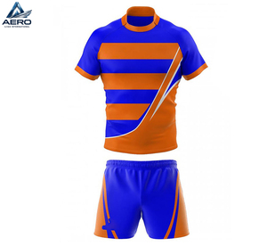 Conjunto de Uniforme de Rugby Unisex Personalizado, Talla Grande, Poliéster Transpirable, Protección UV, Bordado con Transferencia de Calor, Ropa de Equipo para Invierno - Product Image 2