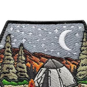 Custom Embroidery Patch <b>Iron</b> <b>On</b> Heat Press Patches for Apparel Clothing Hats Bags DIY Logo Badge Wholesale Factory OEM ODM - Product Image 3