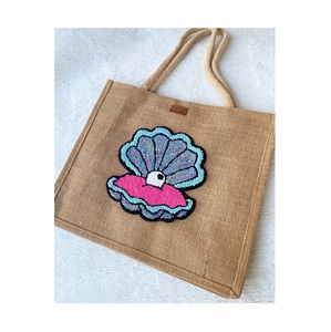 Bolsa de Mano de Último Diseño, Bolsa de Compras Reutilizable, Bolso de Hombro para la Playa, Viajes, Compras, con Estampado de Frutas y Flores, para Mujer - Product Image 6