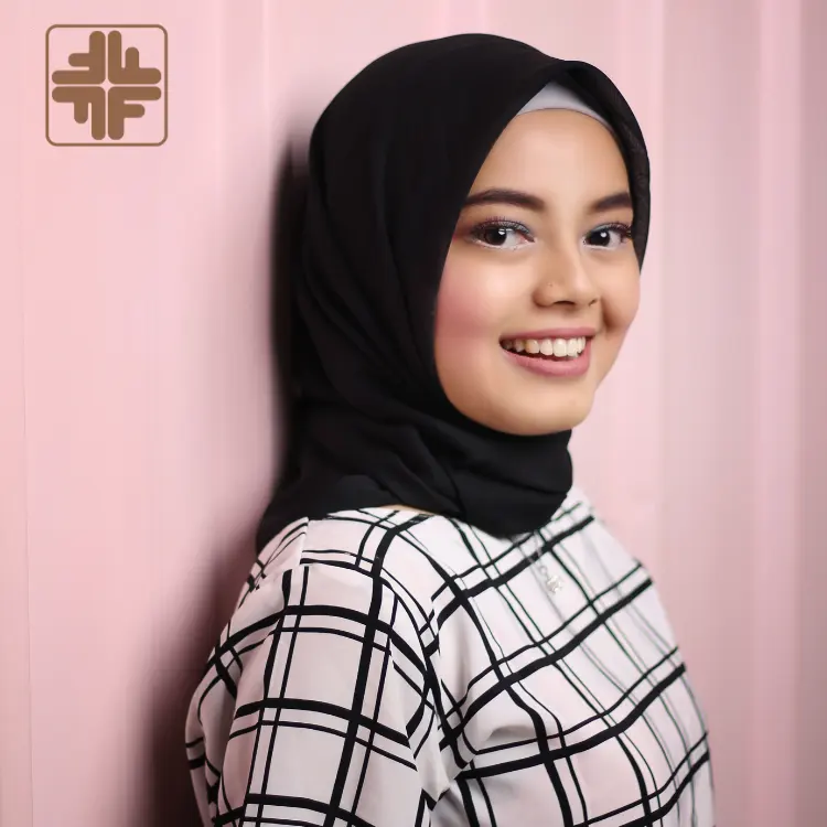Hijab musulman en gros, écharpe de mode malaisienne, tube arabe, hijab musulman