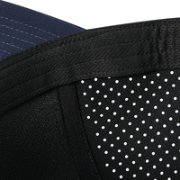 Casquettes de baseball en maille respirante imperméable bleu marine haute performance, légères, de qualité supérieure, avec logo personnalisé, design unique 2026, protection UV