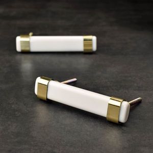 Poignée de tiroir élégante en résine pour meubles de maison, pour armoires et placards portables - Product Image 3