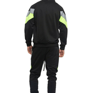 Men Autumn Solid 100% Cotton Tracksuit Set Full <b>Zip</b> <b>Hooded</b> Collar Joggers with Side Pockets Breathable Streetwear Casual Wear - Product Image 6