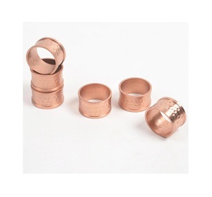 Anillo de Servilleta de Aleación de Zinc Elegante, Accesorio de Decoración de Mesa de Metal de Diseño Moderno para Bodas y Fiestas - Product Image 4