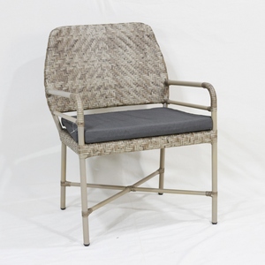 Ensemble de sièges de patio rembourrés en tissu écologique de qualité supérieure pour villa, mobilier d'extérieur durable et élégant - Product Image 6