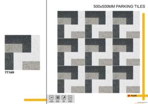 Dalles de stationnement extérieures haute résistance 50x50 cm, développées pour les environnements exigeants nécessitant une stabilité contre les charges et les intempéries - Product Image 3