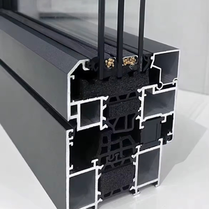 Profilé en aluminium pour systèmes à rupture de pont thermique, adapté aux fenêtres et aux portes, haute durabilité et longue durée de vie - Product Image 5