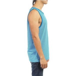 Débardeur respirant personnalisé avec logo, col rond, sportif, couleur unie, logo sur le devant, séchage rapide, en coton et polyester - Product Image 6