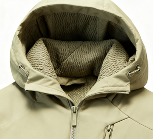 Casual Winter Wear High Street Style <b>Men</b> Softshell <b>Jacket</b> Collar Hooded <b>Lightweight</b> Mountain windbreaker <b>jackets</b> for <b>men</b> s wear - Product Image 6