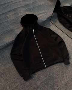 Ensemble de survêtement vintage streetwear personnalisé Nesta Sports pour homme, effet délavé, imprimé par pulvérisation, appliqué, brodé, avec sweat à capuche zippé - Product Image 4