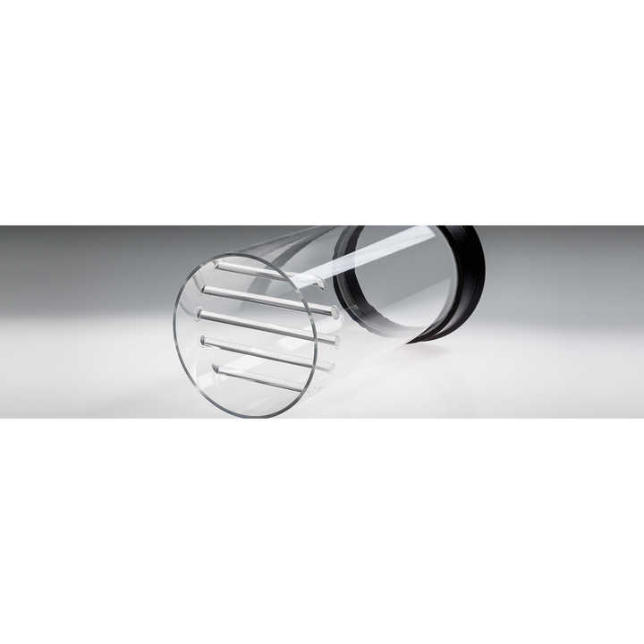Acrylic Glass/Polycarbonate Plastic Composite Pipes