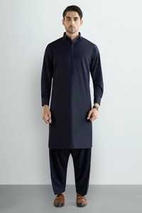 Shalwar Kameez pour hommes grande taille, de haute qualité, tendance, personnalisable, fabriqué en usine, vêtements ethniques décontractés, coton pakistanais - Product Image 4