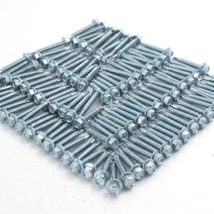 Tornillos Autoperforantes de Cabeza Hexagonal de Acero al Carbono Premium (Métrico/Pulgadas) con Recubrimiento de Zinc Clase 8, Resistentes a la Corrosión y de Alta Resistencia - Product Image 1