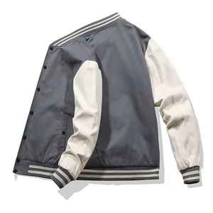 Chaquetas Varsity para Hombre, Nuevo Diseño, MOQ Bajo, Transpirables, Lisas - Product Image 5