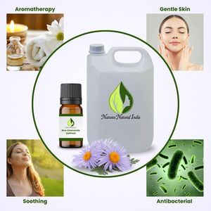 Hydrolat de Camomille Bleue 100% Pur (Eau Florale) Liquide Hydro-Distillé OBM de France pour Soins de la Peau - Product Image 2