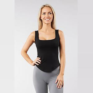 Débardeurs décontractés pour femmes 100% coton - Respirants, écologiques, séchage rapide, coupe ajustée, grandes tailles, haut de sport avec logo personnalisé - Product Image 4