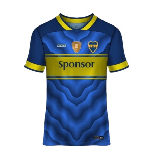 Uniformes de Fútbol Personalizados para Hombre al por Mayor, Camisetas de Fútbol Sublimadas 100% Poliéster con Logotipo, Camisetas Económicas - Product Image 1