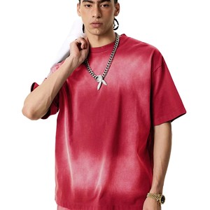 T-shirts de sport pour hommes en coton, coupe oversize, coupe slim, t-shirts graphiques, t-shirts unis, hauts décontractés, t-shirts d'été et en promotion en ligne - Product Image 1