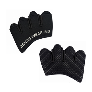Gants de fitness demi-doigts en néoprène ASKAR WEAR IND unisexes, respirants, avec support de poignet pour la musculation et l'entraînement de force - Product Image 3