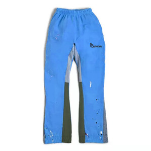Pantalon de survêtement décontracté en molleton de laine pour homme Sun Fade, avec technologie d'impression DTG, séchage rapide, respirant, écologique, délavé à l'acide - Product Image 1