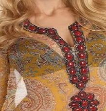 Stone Embroidered Beach Tunic - Product Image 4