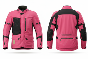 เสื้อผ้าเซฟตี้ขายส่งคุณภาพสูง เสื้อแจ็คเก็ตมอเตอร์ไซค์กันน้ำ ทนทาน พร้อมแผ่นป้องกันและสายรัดปรับได้ เสื้อแจ็คเก็ตมอเตอร์ไซค์ - Product Image 5