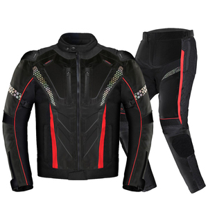 Combinaison de moto en cuir deux pièces haute performance, coupe-vent et respirante, unisexe adulte, idéale pour l'été - Product Image 4