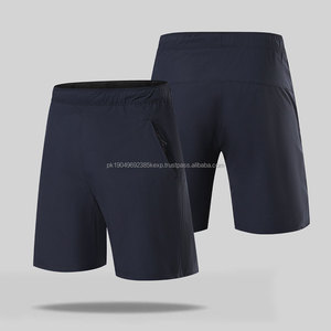 Pantalones cortos de entrenamiento en blanco de secado rápido para hombre - Product Image 5