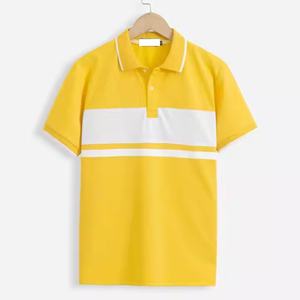 Camisas Polo para hombre, camisas de moda de manga corta ajustadas de alta calidad, logotipo propio personalizado, patrón sólido, tela de lona, venta al por mayor - Product Image 1