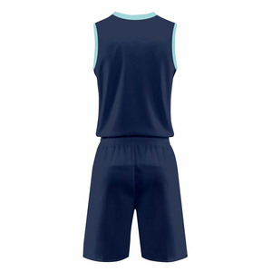 Breathable & Comfortable Fabric Basketball Uniform Sets with Custom Size Professional Manufacturer Printed Basketball Uniforms - Product Image 2