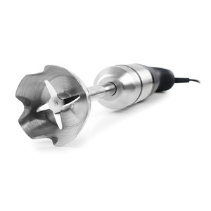 Frullatore a immersione in acciaio inox a 6 velocità con contenitore tritatutto per uso in cucina - Product Image 5