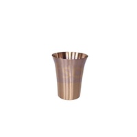 Verre à eau en cuivre écologique de qualité supérieure, gobelet métallique réutilisable grande capacité, design portable pour le bien-être et l'hôtellerie