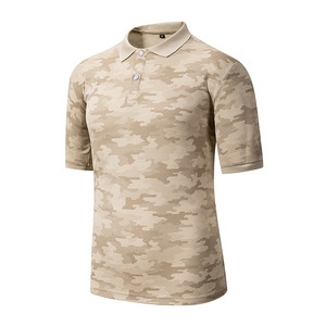 Camiseta Polo para Hombre, Tallas Grandes, Tejido de Punto de Alta Calidad, Estampada, Antiarrugas, Transpirable, Informal, OEM, ODM, Venta al Por Mayor - Product Image 3