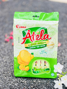 Échantillon Gratuit - Cracker aux Pommes de Terre Libra Atela 228G - Croustilles Salées Rondes Cuites au Four - Fabricant Vietnamien ODM OEM - Product Image 2
