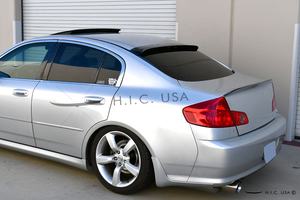 HIC สปอยเลอร์ติดหลังคากระจกหน้าต่างด้านหลังอุปกรณ์เสริมภายนอกสำหรับ4DR G35 (V35) 03 ~ 07 - Product Image 2