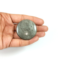 Pierres précieuses en obsidienne argentée naturelle, cabochons, pierres facettées, cristaux de guérison, fournisseur, vente en gros, export