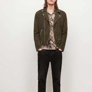 Pure Branded Material Great Personality <b>Suede</b> Leather <b>Jacket</b> Multi Pockets Drop Shipping Discounted Price Men's Cowhide <b>Jacket</b> - Product Image 4