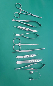 Juego de 10 Piezas de Microcirugía Oftálmica Básica de Azicon, Pinzas, Tijeras, Portaagujas, Herramientas Quirúrgicas para Cataratas y Córnea - Product Image 6
