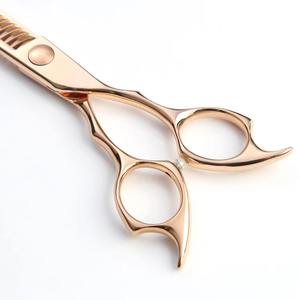 Ciseaux de coiffure 6'' en acier inoxydable JP, ensemble de ciseaux de barbier professionnels pour la coupe de cheveux, avec sac inclus - Product Image 3