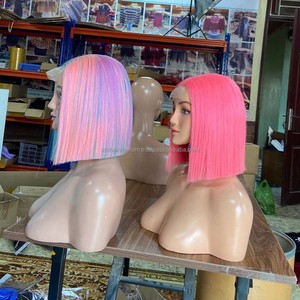 Rainbow Color <b>Bob</b> <b>Wig</b> Human Hair <b>Wigs</b> Lace Front Short Straight <b>Wig</b> For Women Fashion Style Top Trending - Product Image 2
