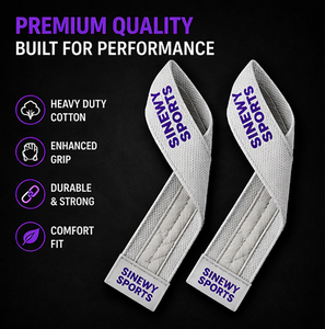 Customized Logo Heavy Duty Neoprene Wrist Wraps for Weightlifting <b>Training</b> Non-Slip Support with Hand Grip Power Lifting Grips - Product Image 2