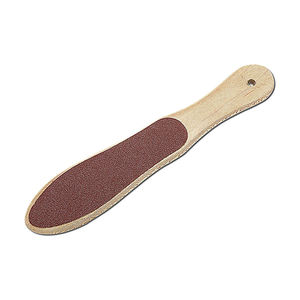 Râpe à pieds UBI 26 cm double face pour callosités et cors, outil de pédicure humide/sec, lime à pieds avec manche en bois pour usage domestique - Product Image 3